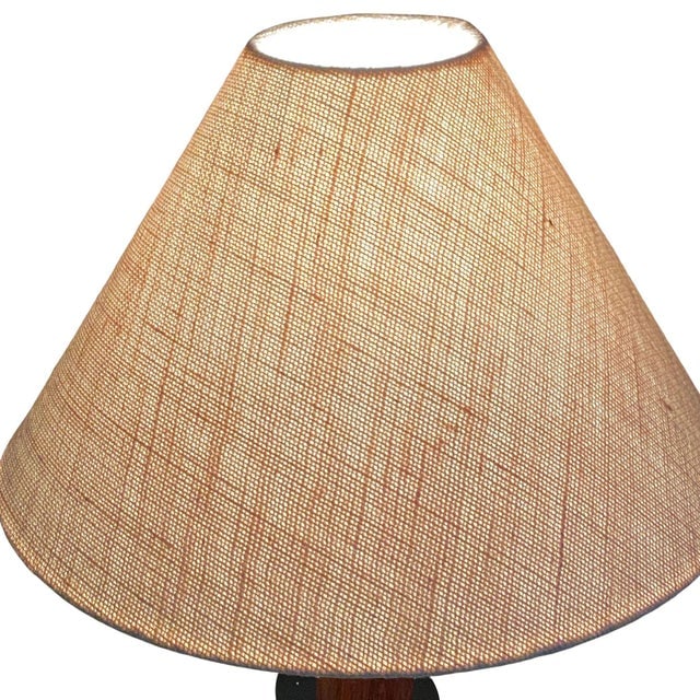 Contemporary Brass B??sica M2 Table Dimmer Lamp by Santiago Roqueta for Santa & Cole W/ Shade - 5