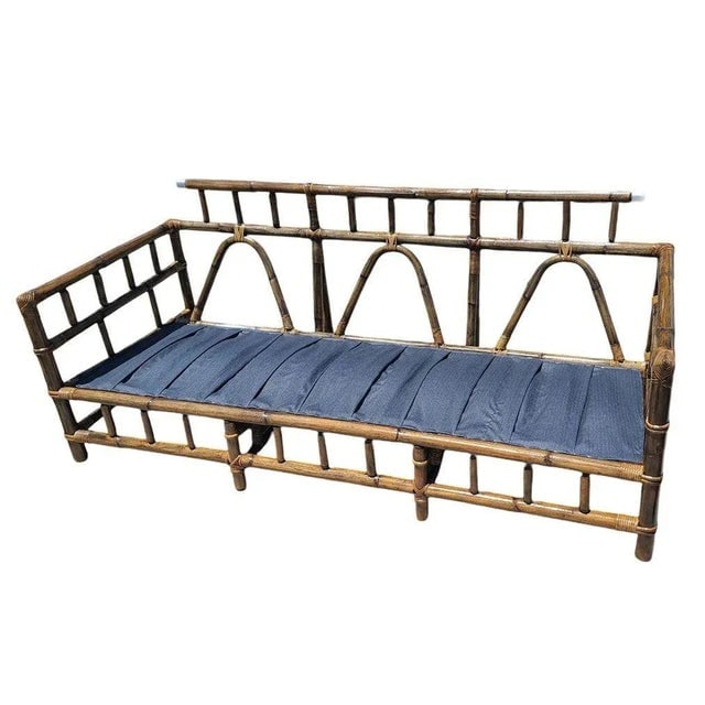 Restored 8 Piece "Far Horizon" Rattan Livingroom Set by John Wisner for Ficks Reed - 6