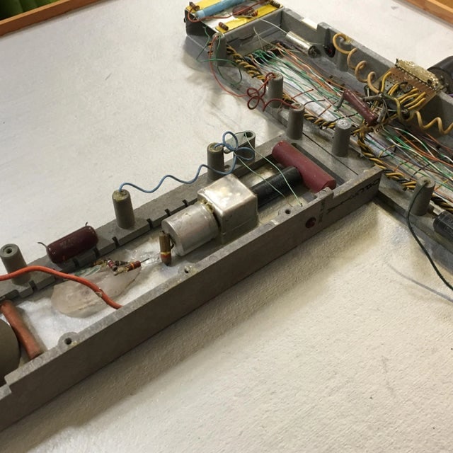 Abstract "Stations of the Cross" Untitled 3 Vacuum Tube Wall Sculpture by Pasqual Bettio - 4