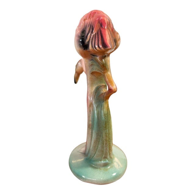 Mid 20th Century "Hunting" Pink Flamingo Ceramic Tabletop Sculpture Brad Keeler - 4