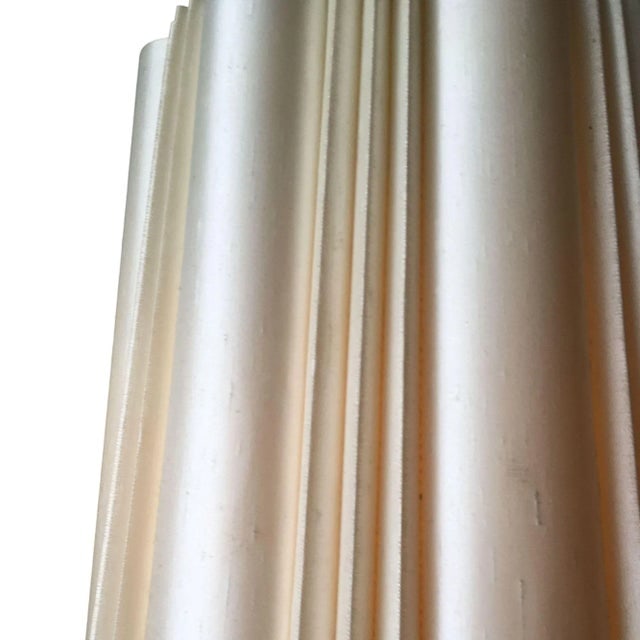 Large Mid Century Ceramic "Infinity" Table Lamp W/ Shade by James Mont - 5