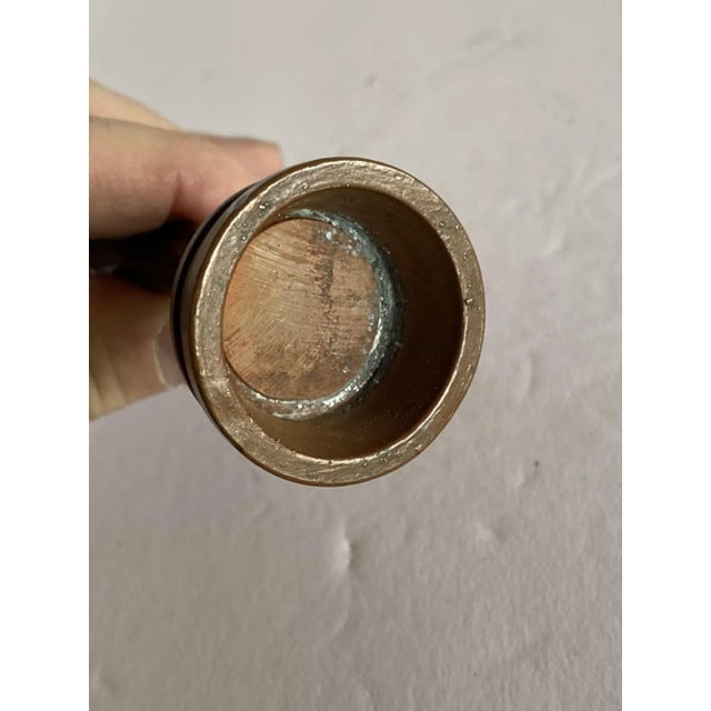 Bronze Female Nymph Art Nouveau Letter Wax Seal Stamp, France 1900 - 6