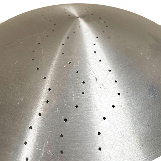 1980s "Metro 1800" Spun Aluminum Wall Sconce by Donovan Lighting, 2 Available - 4