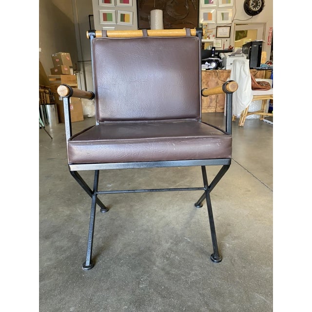 Mid Century "Directors Chair" Chairs in the Style of Cleo Baldon - Set of 5 - 12