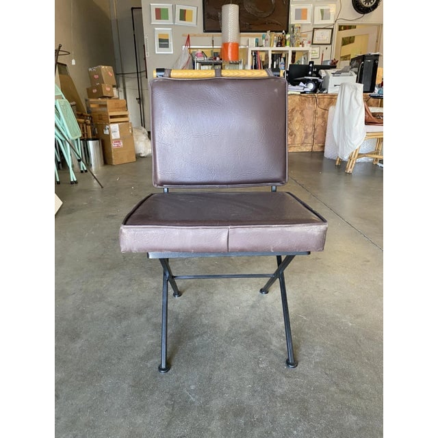 Mid Century "Directors Chair" Chairs in the Style of Cleo Baldon - Set of 5 - 6