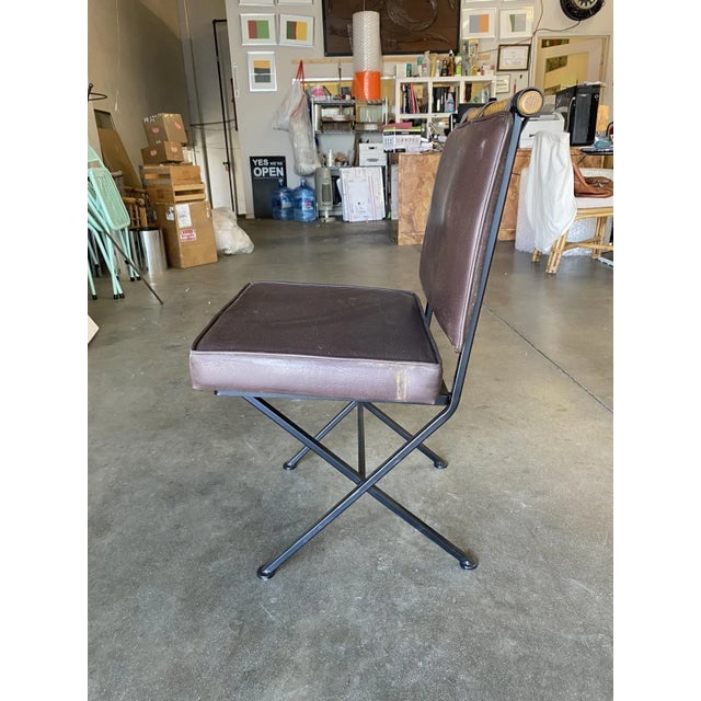 Mid Century "Directors Chair" Chairs in the Style of Cleo Baldon - Set of 5 - 8