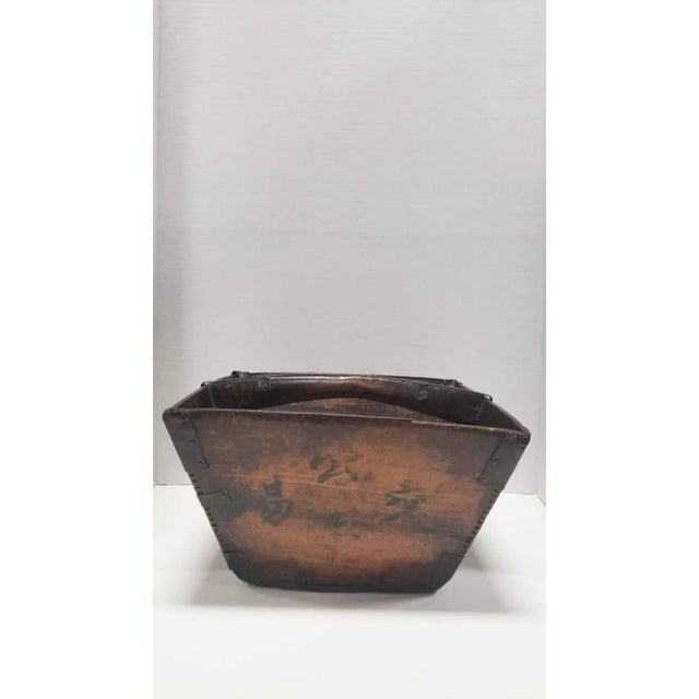 19th Century Wood Rice Container - 2
