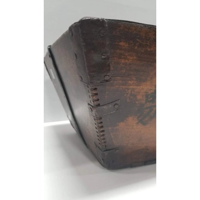19th Century Wood Rice Container - 3