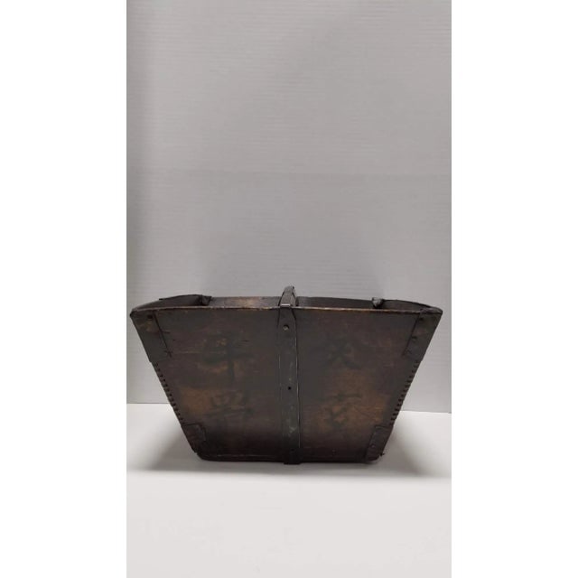 19th Century Wood Rice Container - 5
