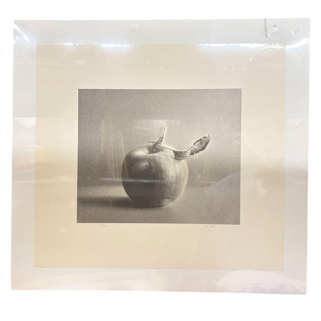 Martha Alf "Apple" Still Life Lithograph Print Limited Edition Signed (207/250) - 2