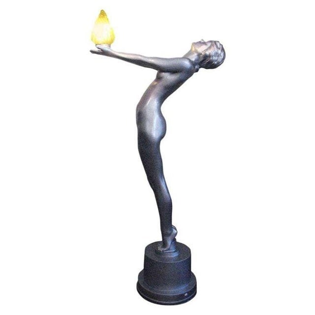6 Foot Art Deco Floor Lamp - 2
