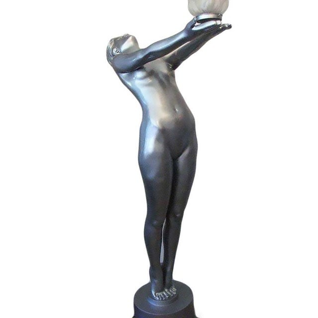 6 Foot Art Deco Floor Lamp - 3