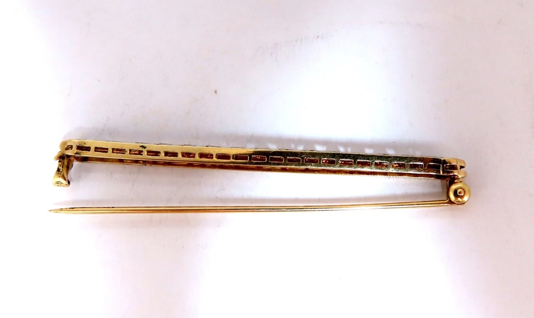Vintage Edwardian Pin 14kt** - 2
