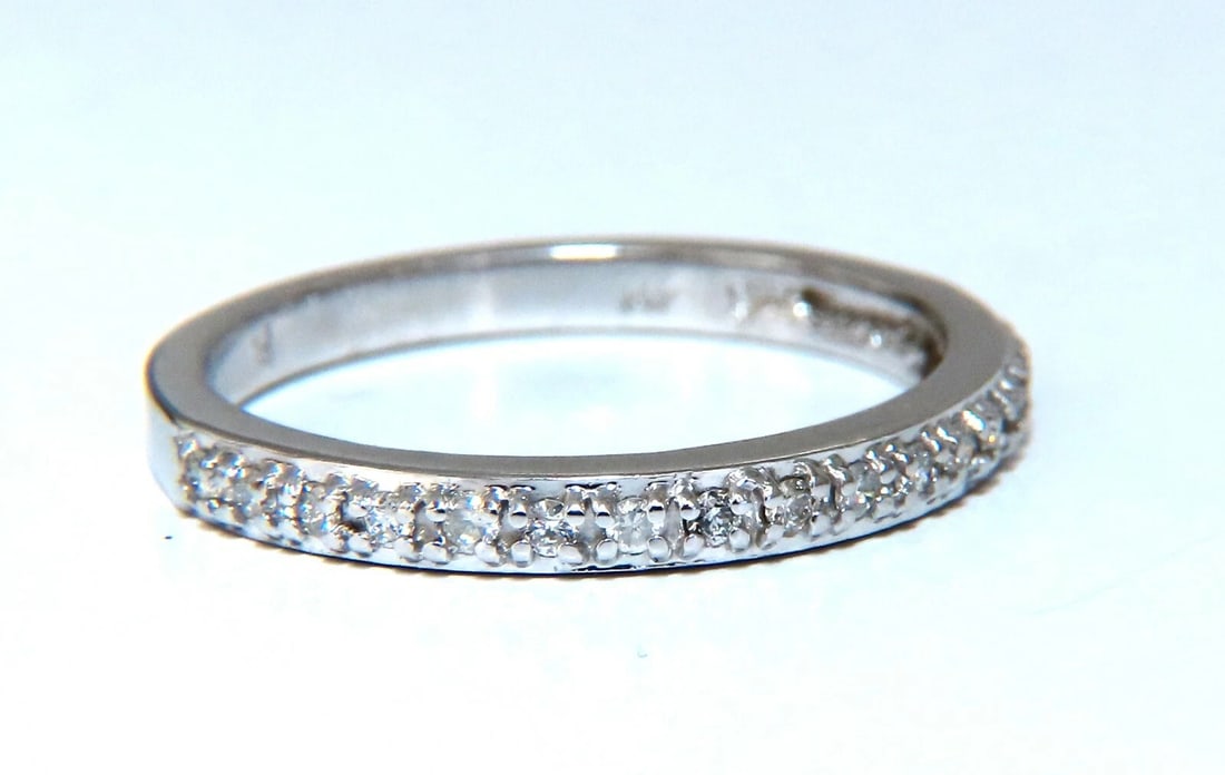 .40ct Natural Diamond Solitaire Ring + Band 14kt Set *v - 4