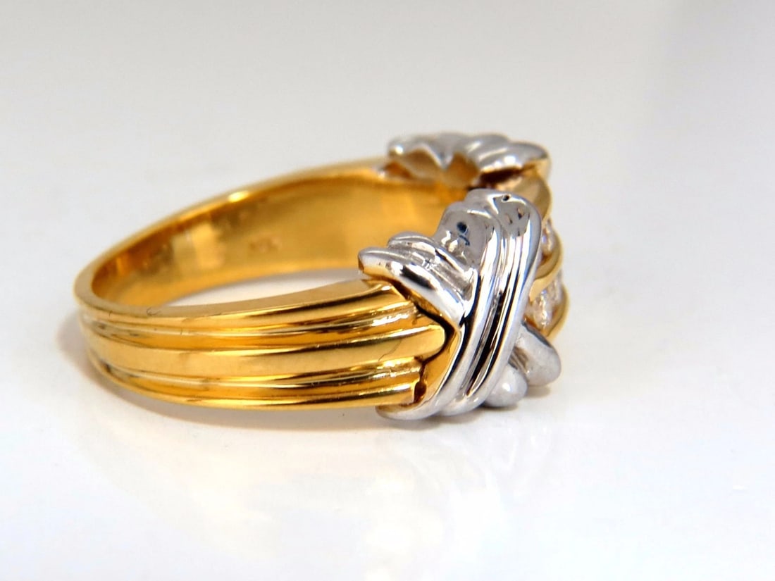.50ct "X" Channel Diamonds ring 14kt *v - 3