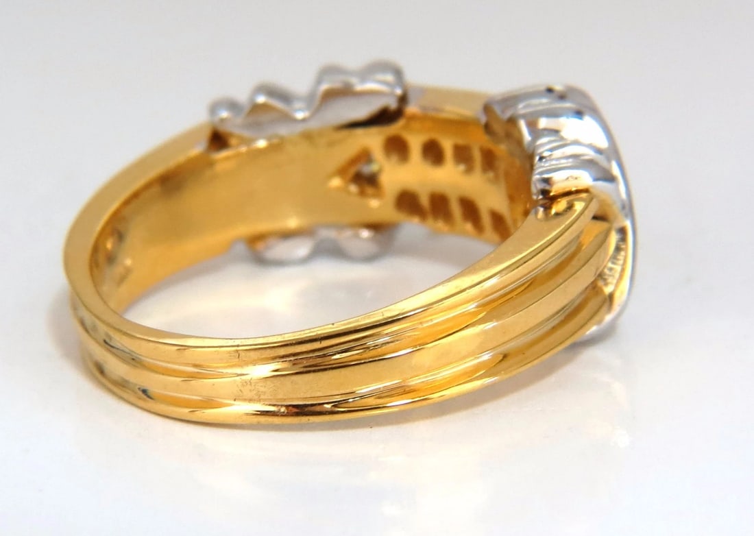.50ct "X" Channel Diamonds ring 14kt *v - 4