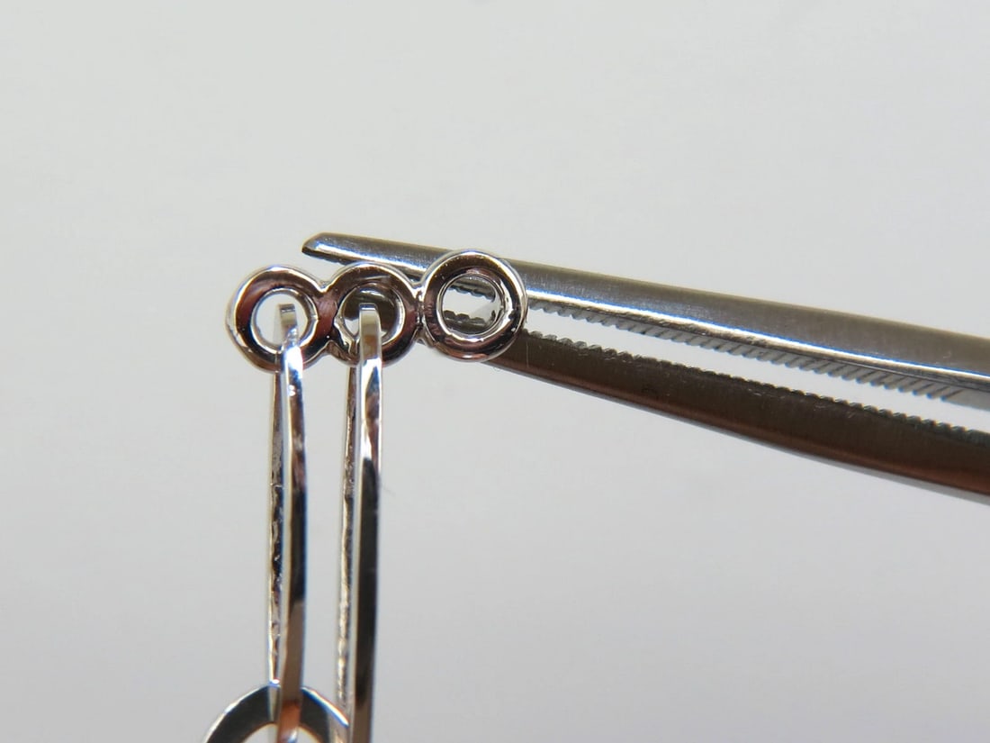 14KT GOLD .46CT ELONGATED OVALS DIAMOND DANGLE EARRINGS HINGED** - 8