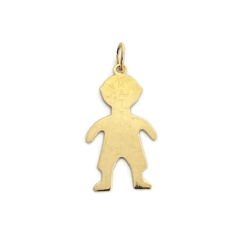 Vintage 1980's Matthew Boy Name Charm Pendant 14K Yellow Gold, .35 Grams: Vintage 1980's Matthew Boy Name Charm Pendant 14K Yellow Gold, .35 Grams This is such a lovely charm that can fit on the chain of your choice. Please let us know if you have any questions. Circa: 1980