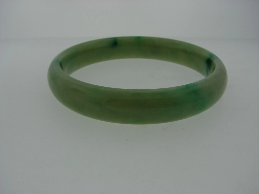 JADE BANGLE VINTAGE BRACELET - 2