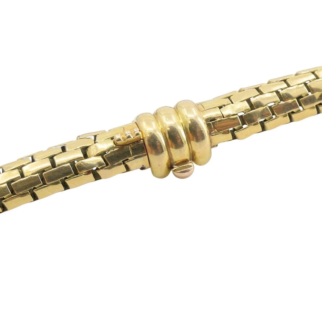 Cartier Paris 18k Gold Flexible Link Collar Necklace, Mid-Century - 10