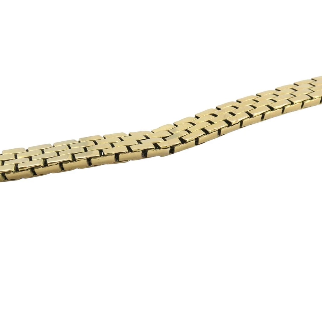 Cartier Paris 18k Gold Flexible Link Collar Necklace, Mid-Century - 14