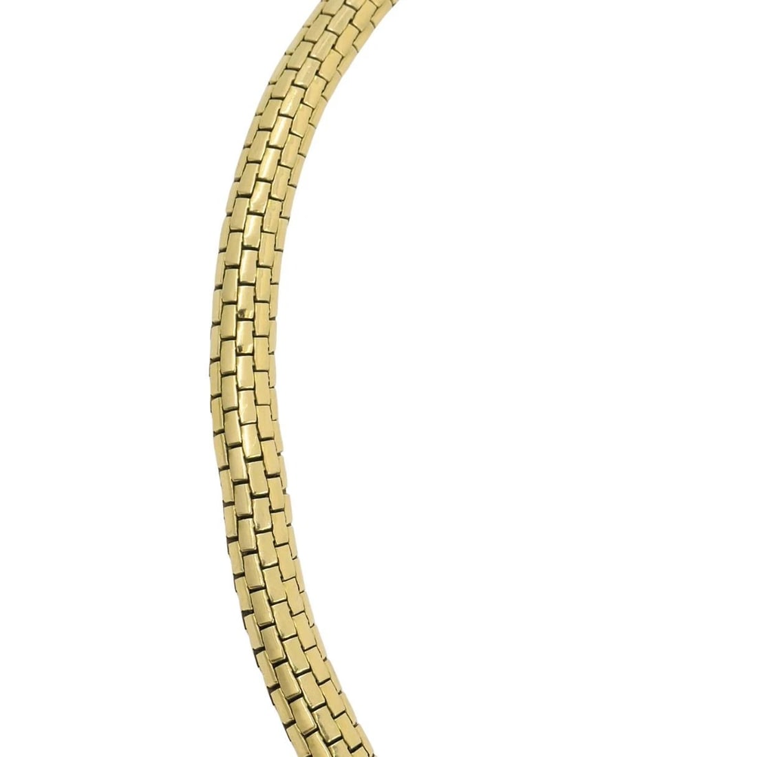 Cartier Paris 18k Gold Flexible Link Collar Necklace, Mid-Century - 6