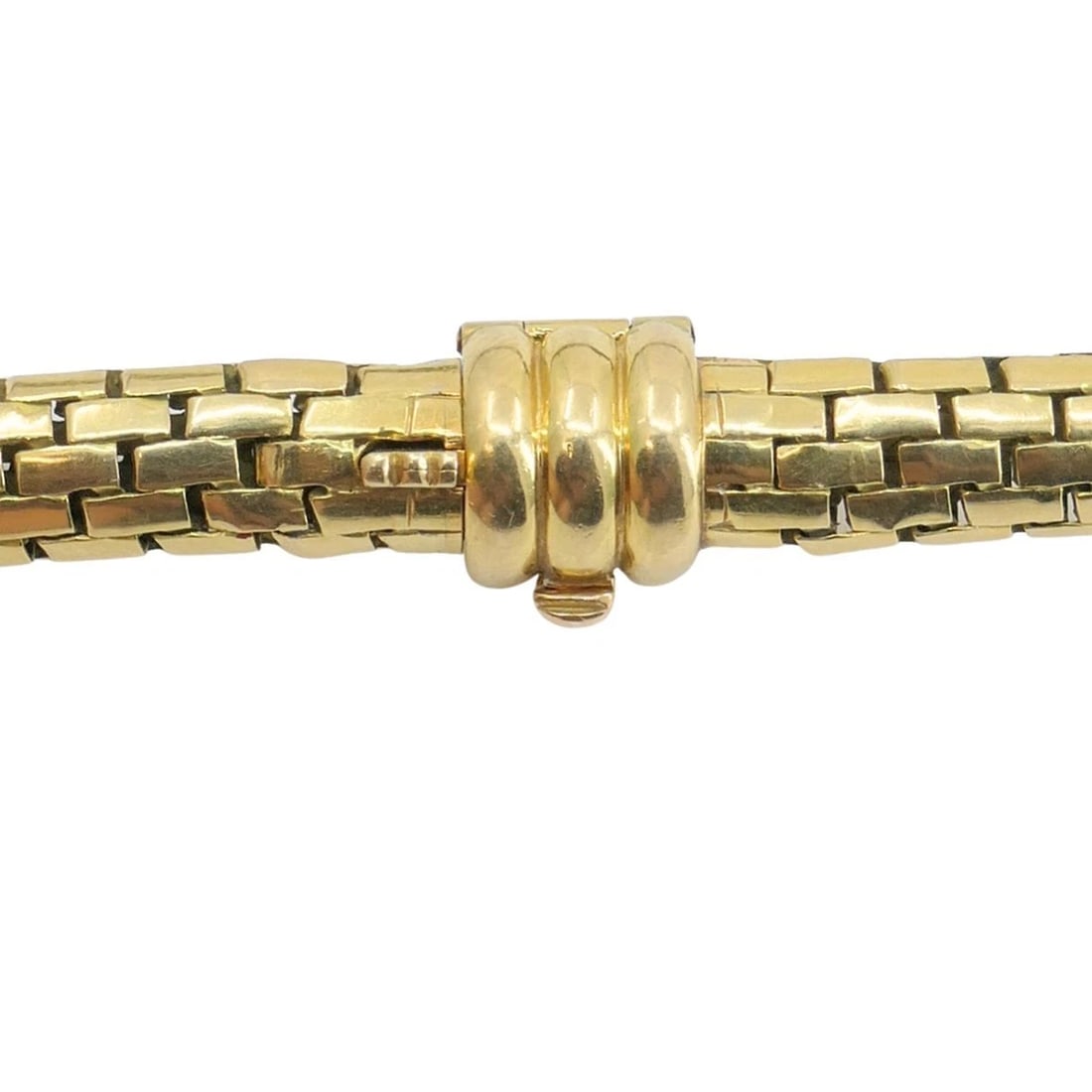 Cartier Paris 18k Gold Flexible Link Collar Necklace, Mid-Century - 9