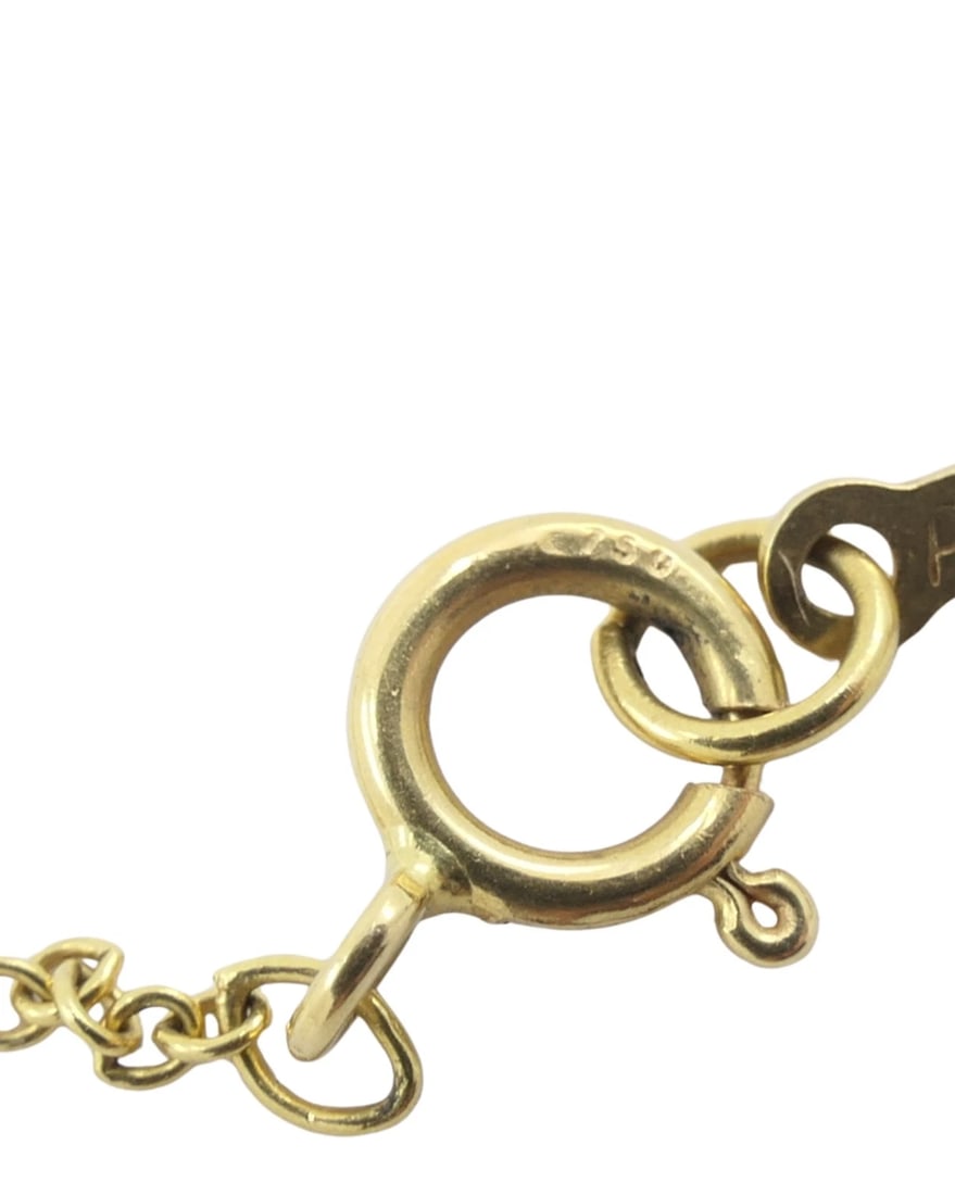 Tiffany & Co. Elsa Peretti Bean Necklace 18k Gold 18 mm - 6