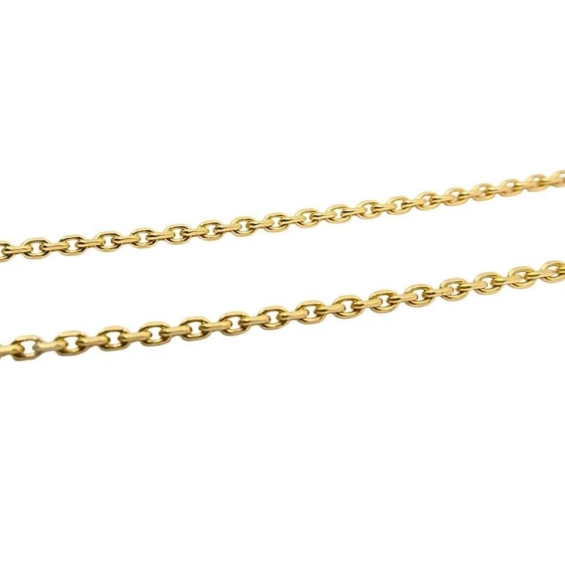 Fred Paris 18K Gold Eiffel Tower Pendant Necklace - 9