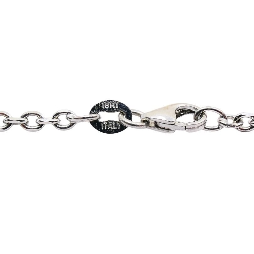 Enigma by Gianni Bulgari Lips Necklace 18k White Gold Diamond - 9