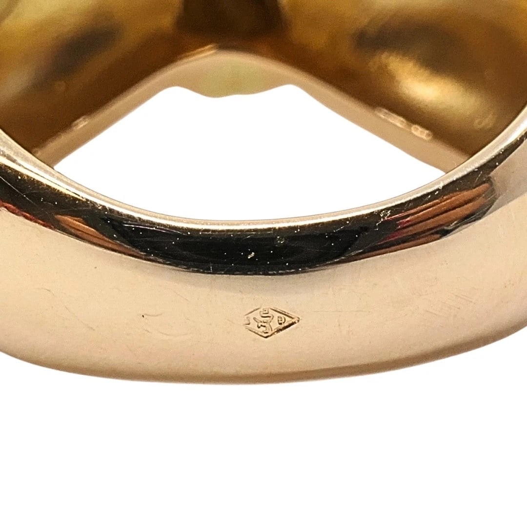 Van Cleef & Arpels 18k Two-Tone Gold Knot Ring - 13