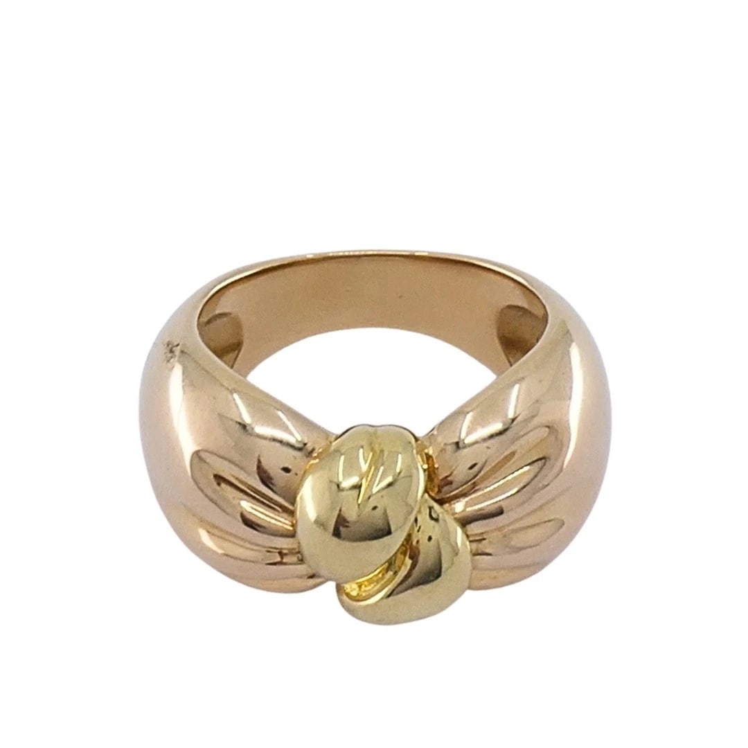 Van Cleef & Arpels 18k Two-Tone Gold Knot Ring - 14