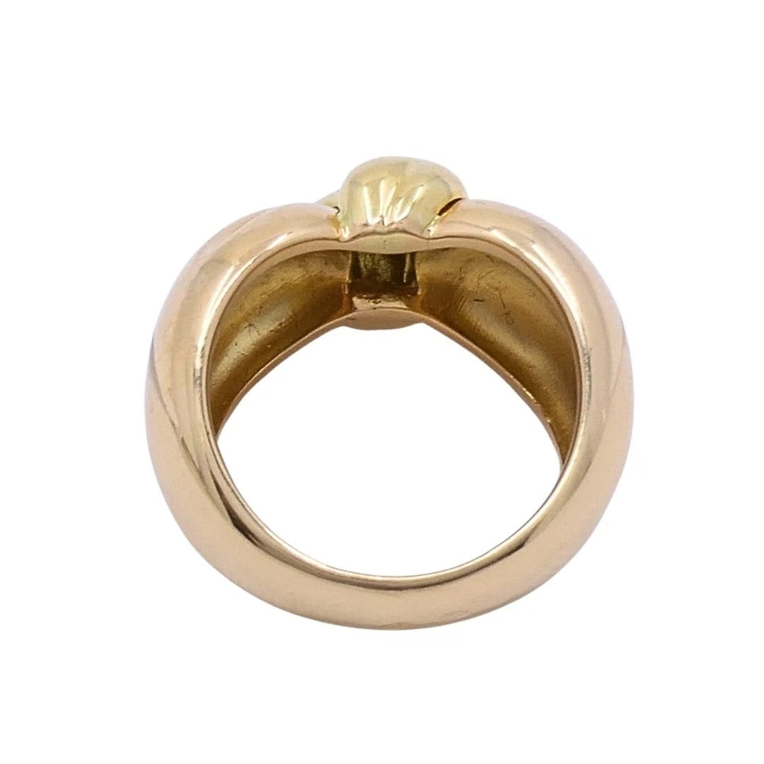 Van Cleef & Arpels 18k Two-Tone Gold Knot Ring - 9