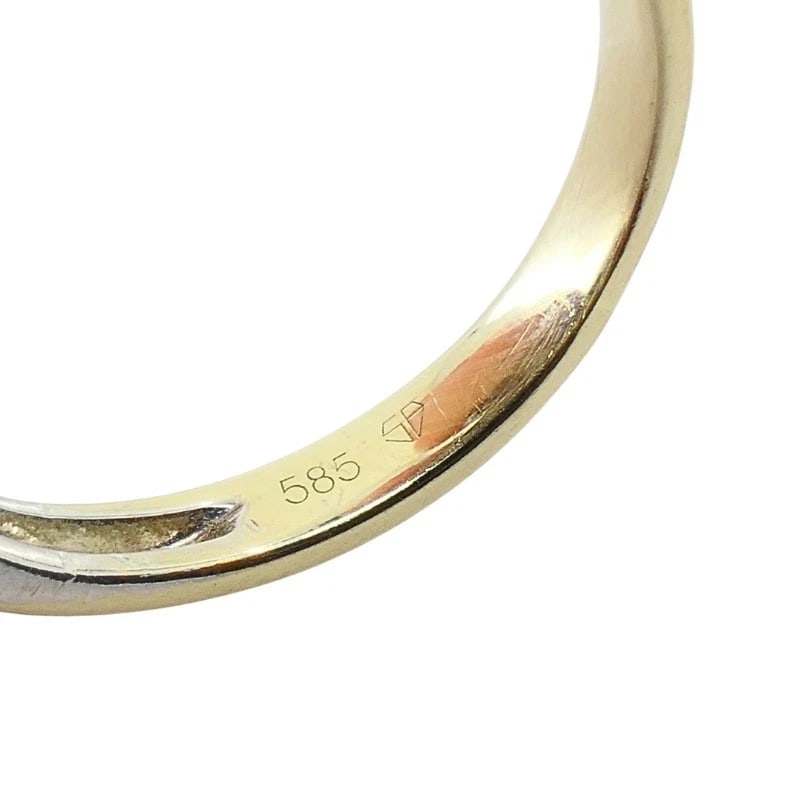 14k Gold Diamond Floral Cocktail Ring - 10