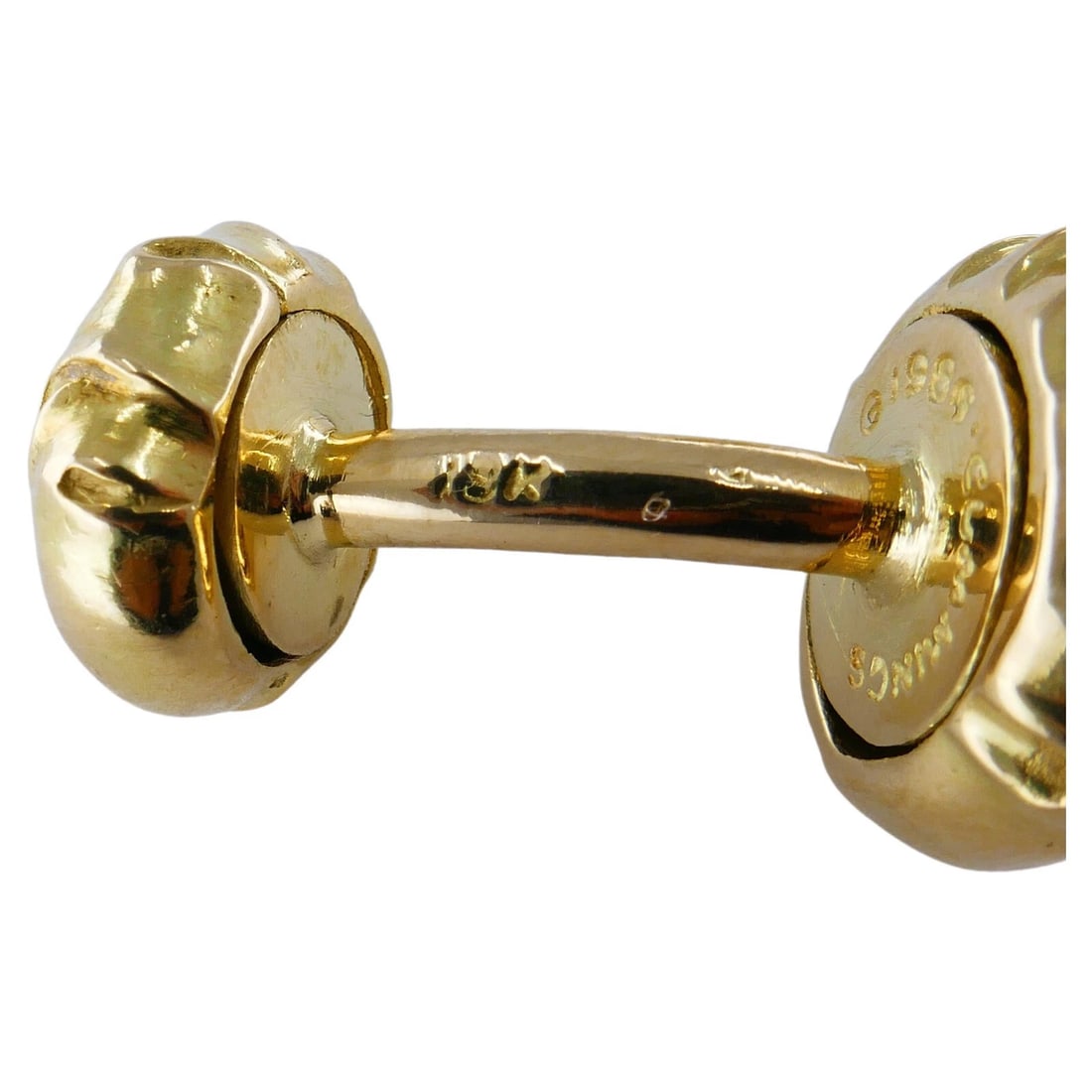Vintage Angela Cummings 18k Gold Cufflinks - 6