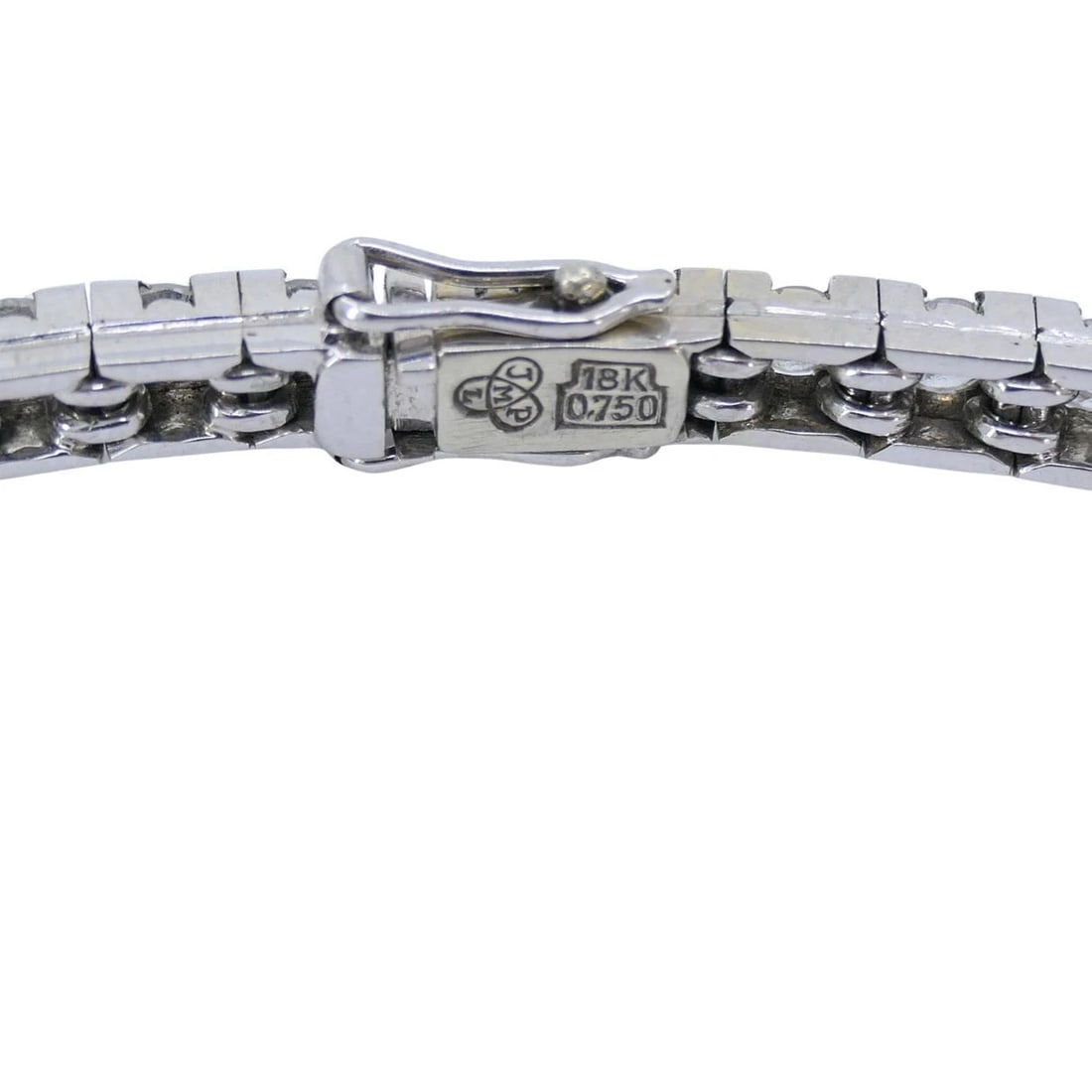 Vintage Longines Swiss 18k White Gold Diamond Lady's Wrist Watch - 6