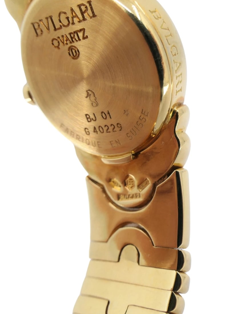 Bvlgari Bulgari Parentesi Gold Watch and Parentesi Bracelet 18k Gold Set - 9