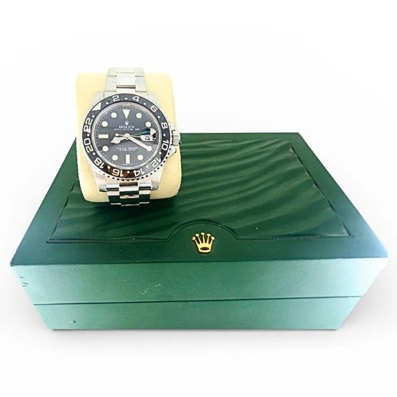 Rolex Stainless Steel GMT-Master II 40mm Men's Automatic Wristwatch - 12