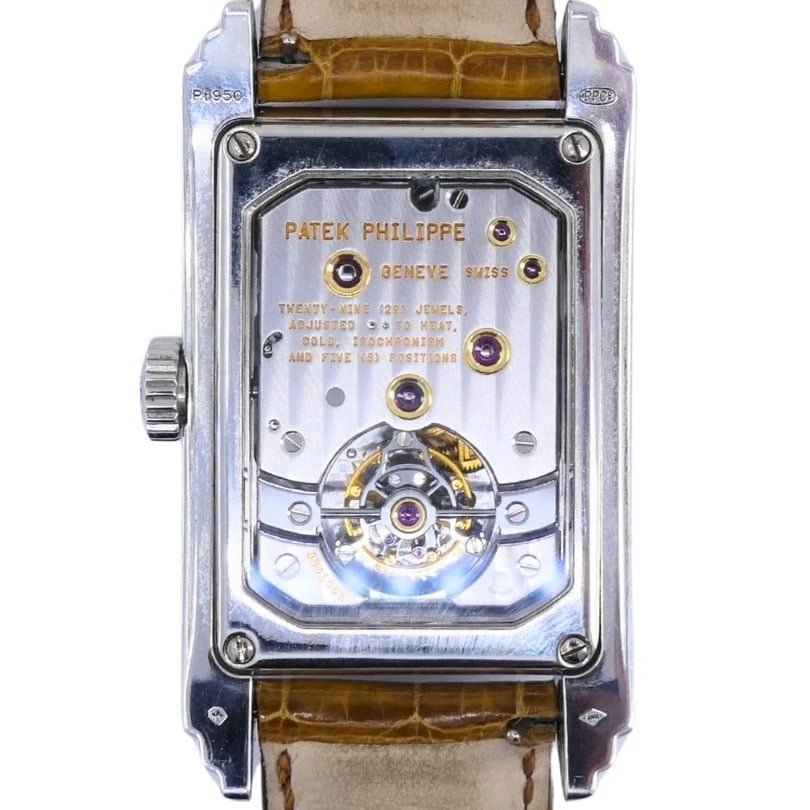 Patek Philippe 5101P 10-Day Tourbillon Platinum WATCH Original Strap - 6