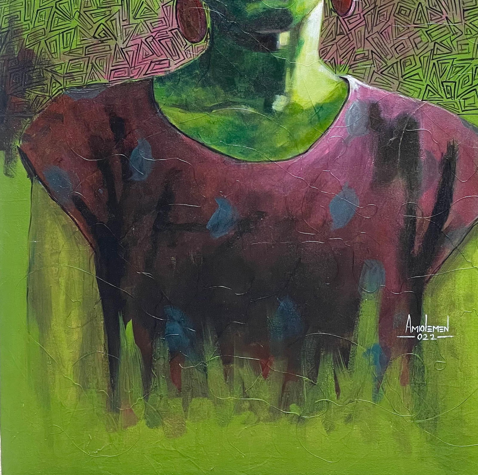 Emmanuel Amiolemen, No More, 2022 - 2
