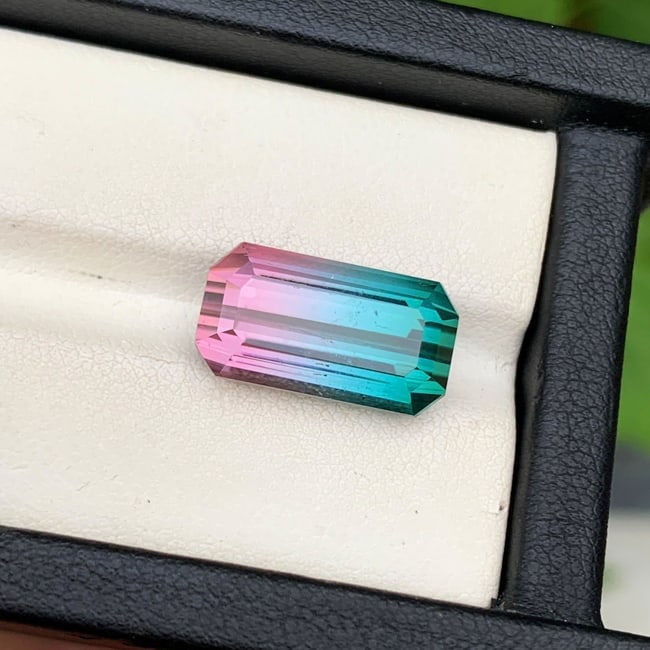 Tri Color Tourmaline Loose Gemstone, Natural Tourmaline Gemstone For Ring - 4