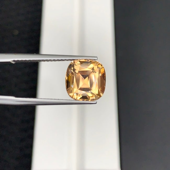 Sunset Yellow Tourmaline Ring Stone, Natural Tourmaline Loose Gemstone - 2