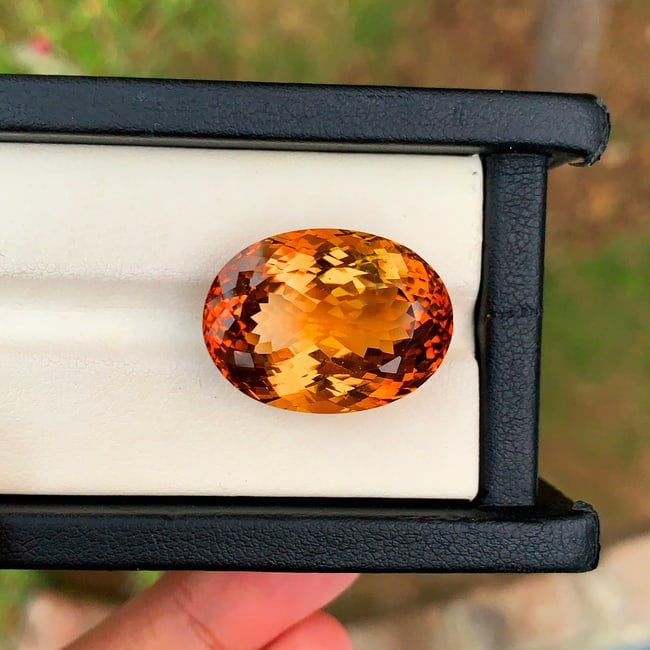 Brown Topaz Jewelry Gemstone, Natural Topaz Loose Gemstone - 4
