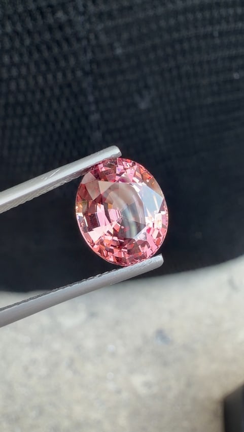 5.12 Carats padparadscha Color Natural Dragon Garnet Gemstone - 3