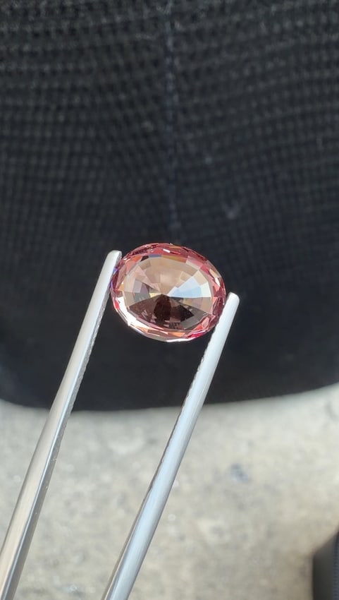 5.12 Carats padparadscha Color Natural Dragon Garnet Gemstone - 5