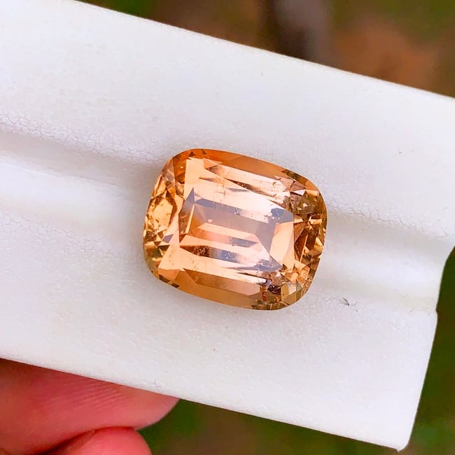 Yellow Topaz Gemstone, Natural Topaz Ring Stone - 2