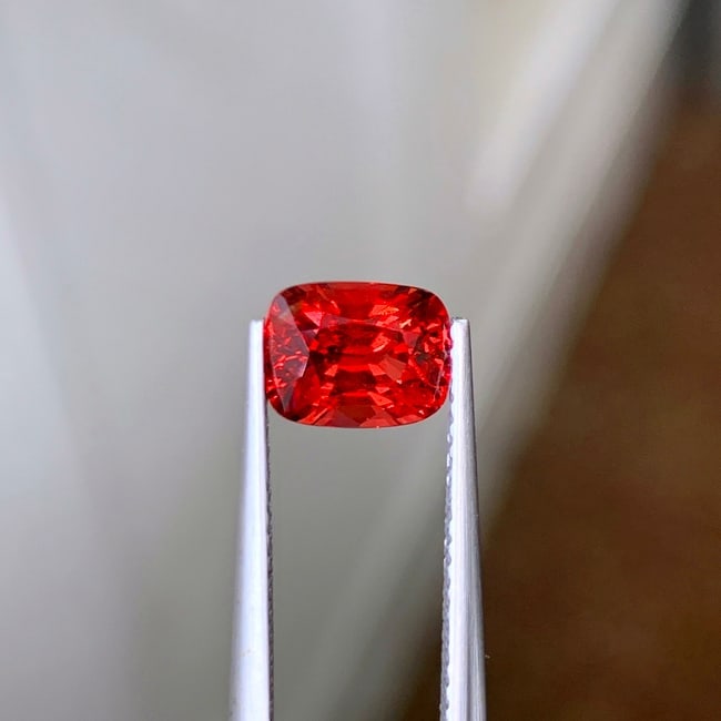 Red Spinel Gemstone For Ring Making, Natural Spinel Stone For Jewelry - 4