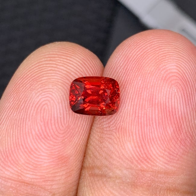 Red Spinel Gemstone For Ring Making, Natural Spinel Stone For Jewelry - 7