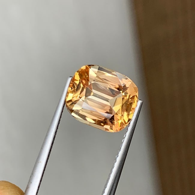Sunset Tourmaline Ring Stone, Natural Tourmaline Gemstone - 4