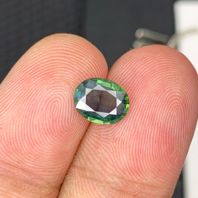 Bi Color Sapphire Ring Stone, Parti Sapphire Gemstone - 6